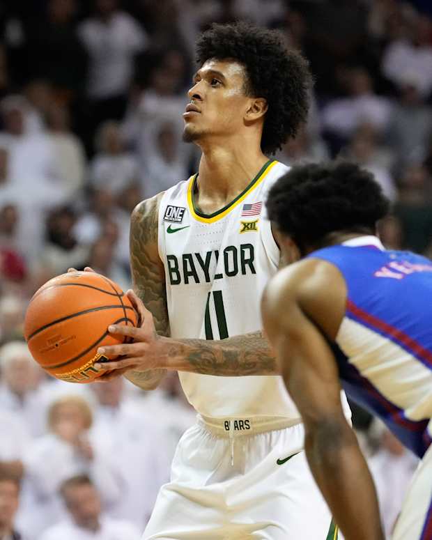 Baylor forward Jalen Bridges